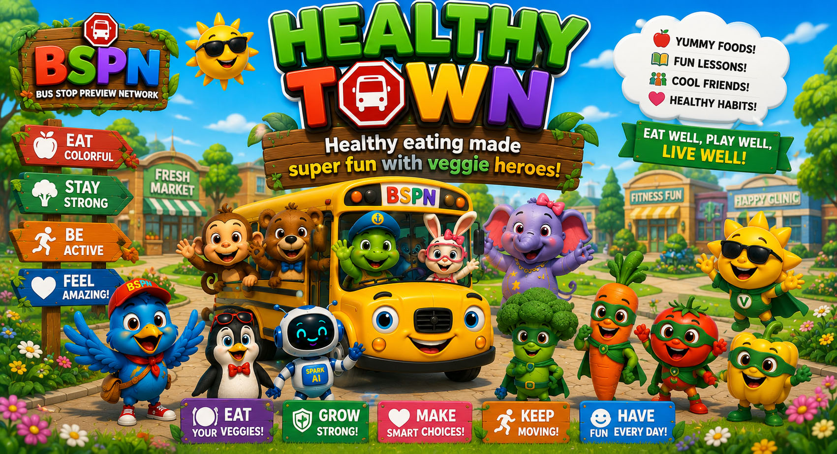 Healthy Town preview